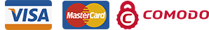 MasterCard - Visa - ComodoSSL