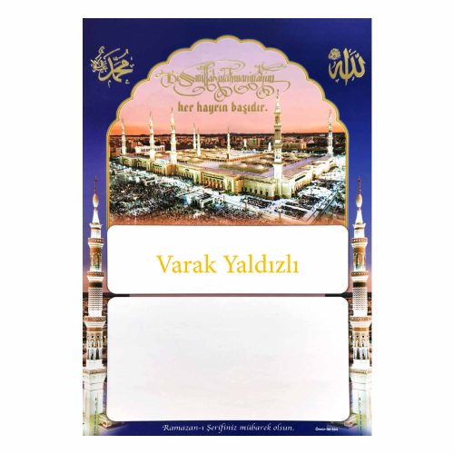 Varak Yaldız Kabe İmsakiye